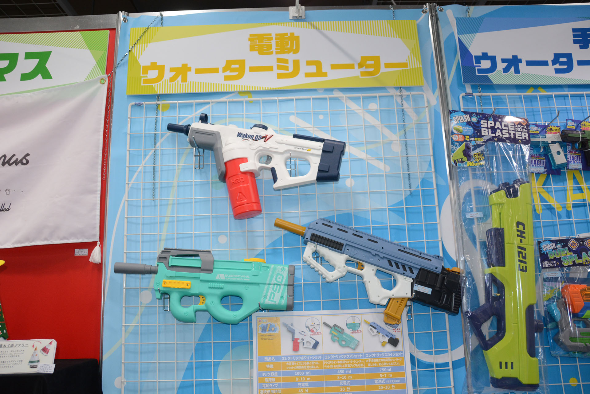 電動水鉄砲が時代を変える！」、外見重視か、機能重視か？ 雰囲気