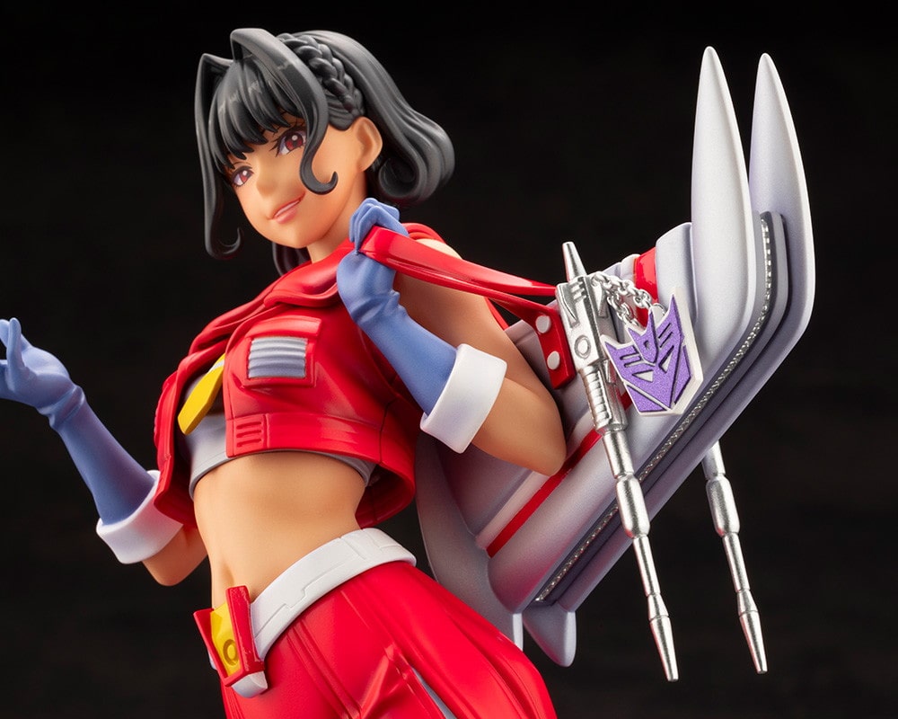 TRANSFORMERS美少女」シリーズより狡猾な表情の「スタースクリーム