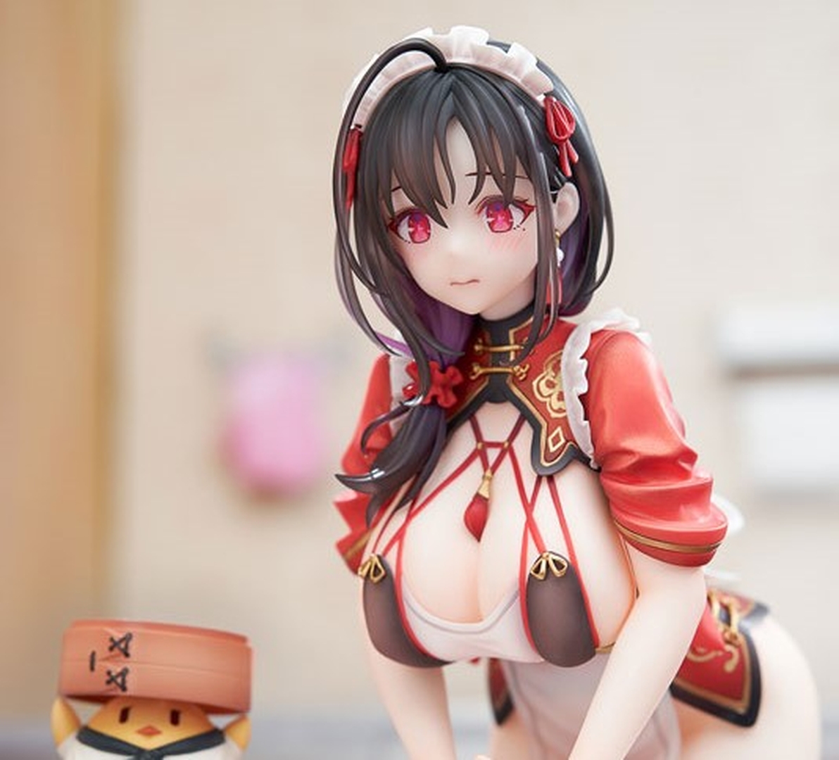 アズールレーン」より「定安」がスキン「白玉柔憐」姿でフィギュア化