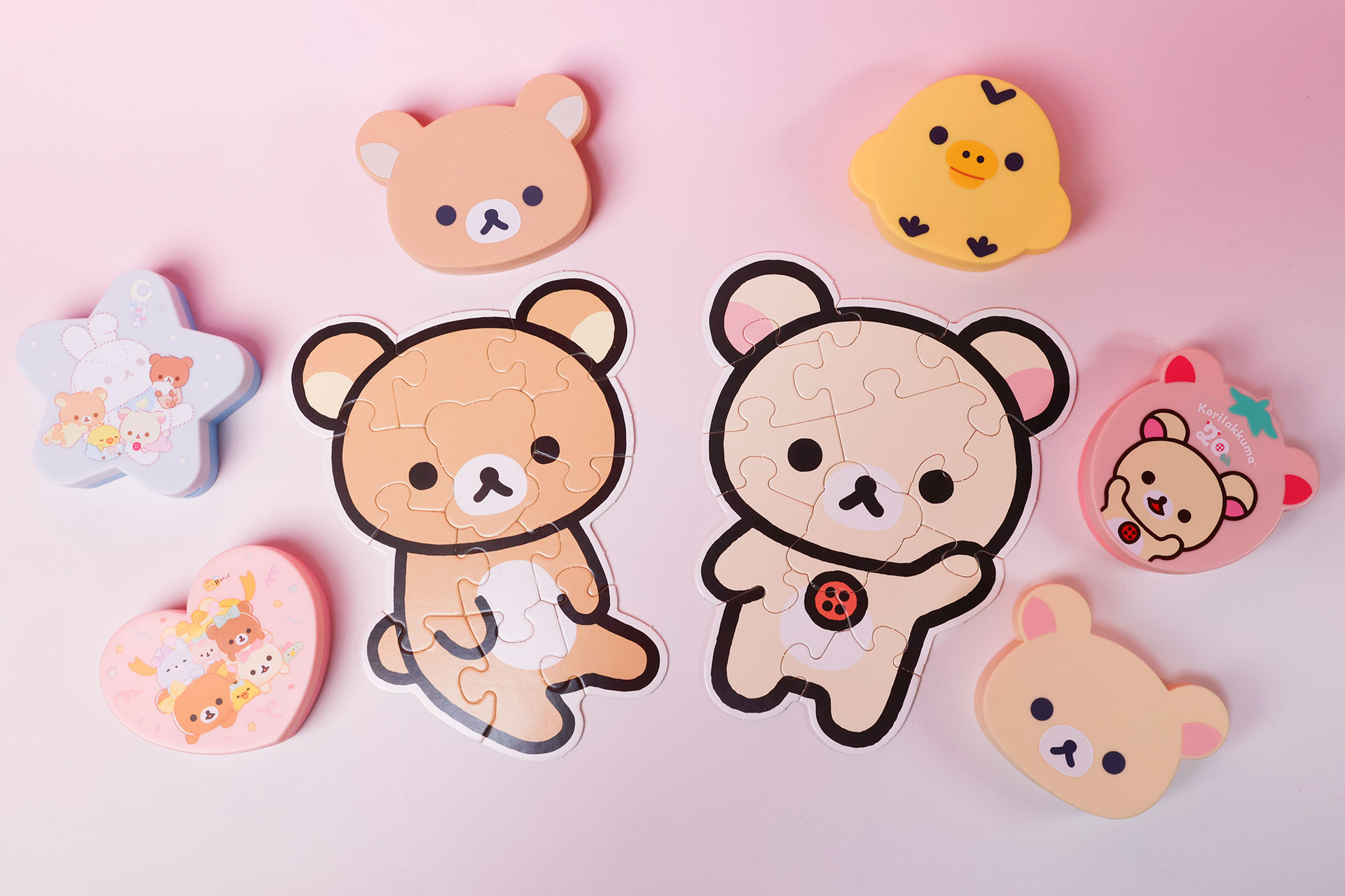 ハッピーセット「リラックマ」を一足先に遊んでみた！ 可愛いケースと両面パズルが楽しめるおもちゃが登場