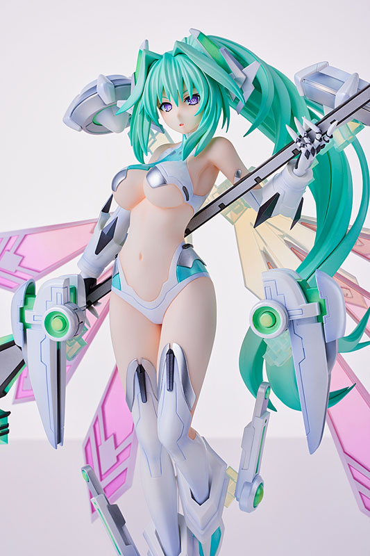 超次元ゲイムネプテューヌ グリーンハート 完成品フィギュア 超次元ゲイム ネプテューヌ」より守護女神ベールが女神化した姿