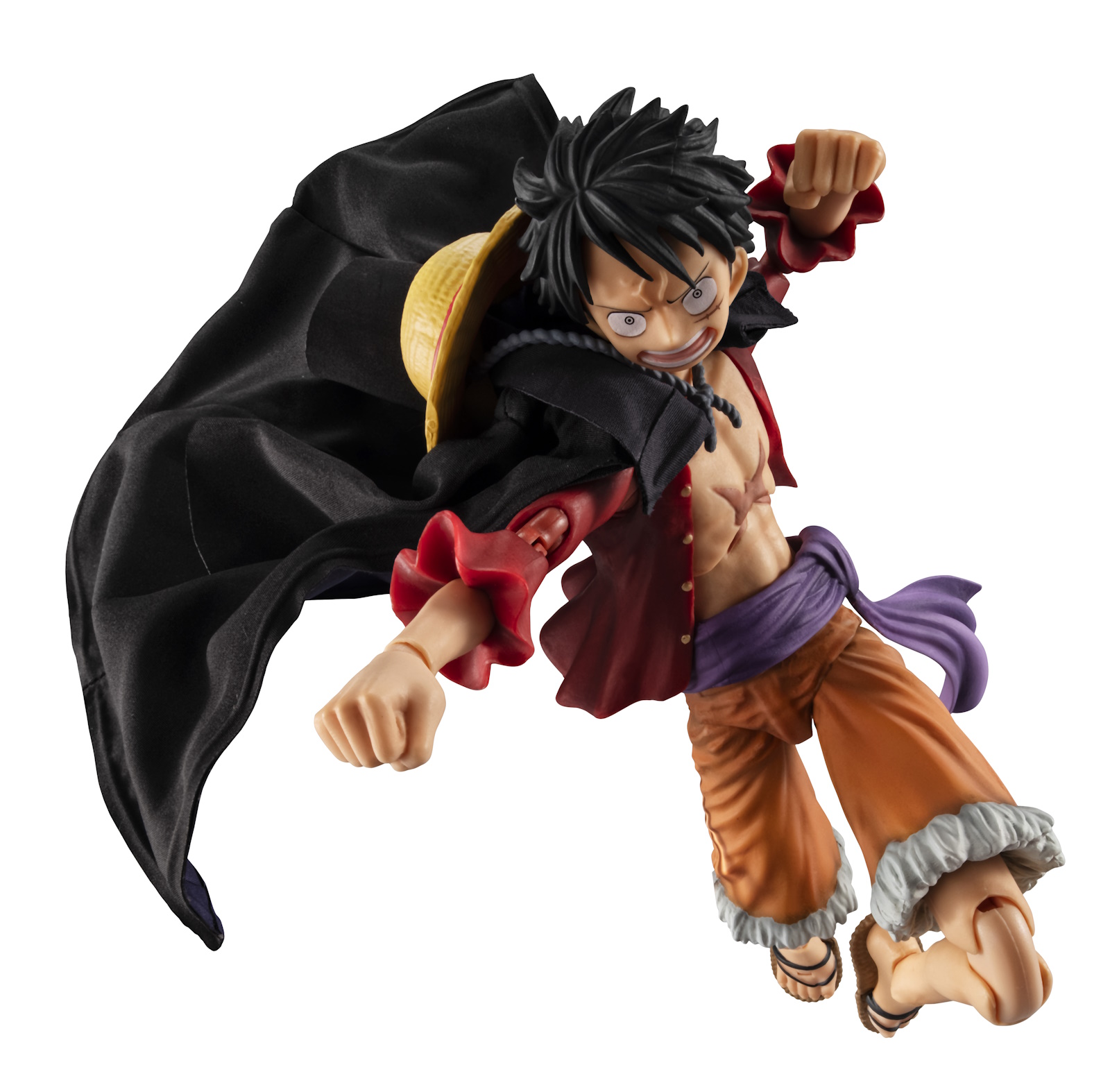 ONE PIECE」よりルフィとハンコックのアクションフィギュアが