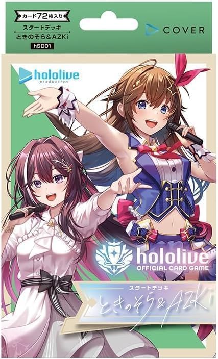 ホロライブのTCGスタートデッキ「ときのそら＆AZKi」＆ブースターパック「ブルーミングレディアンス」本日発売 - HOBBY Watch