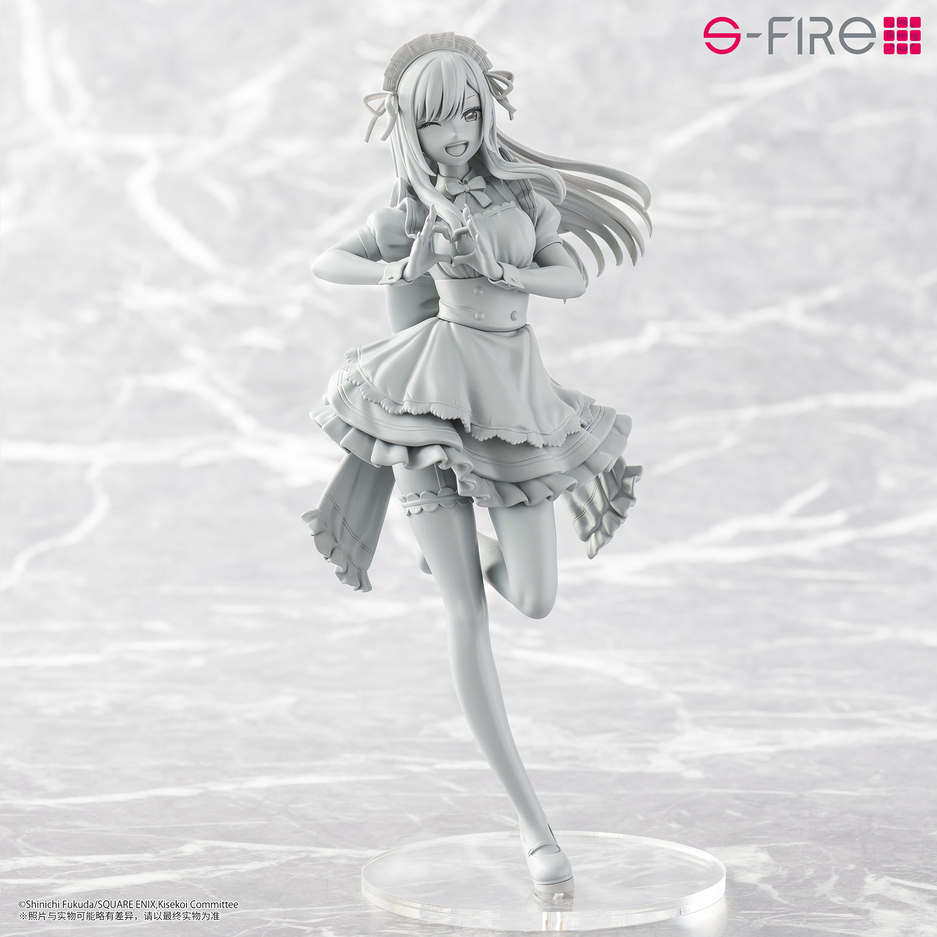 S-FIRE、「着せ恋」の｢喜多川海夢｣、「乾紗寿叶」、「乾心寿」スケールフィギュア原型を公開 - HOBBY Watch