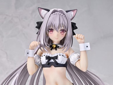 月に寄りそう乙女の作法」よりヒロインの「桜小路ルナ」が猫耳メイド姿