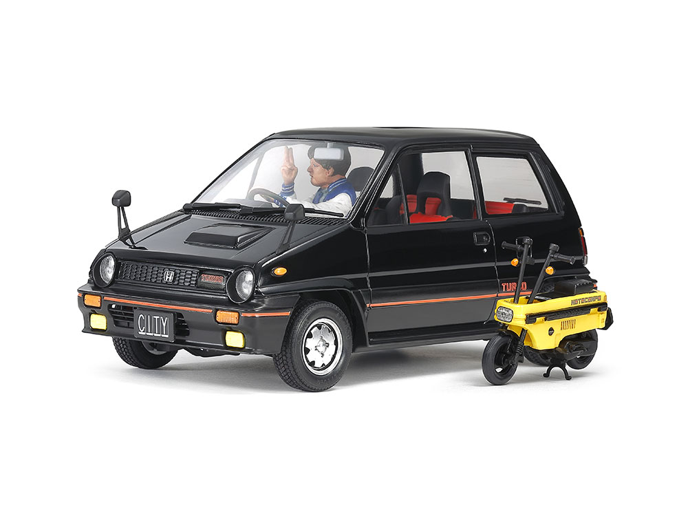 シティターボが25年ぶりに再登場。タミヤのプラモ「1/24 Honda シティ ターボ」が2025年1月25日頃に発売 - HOBBY Watch