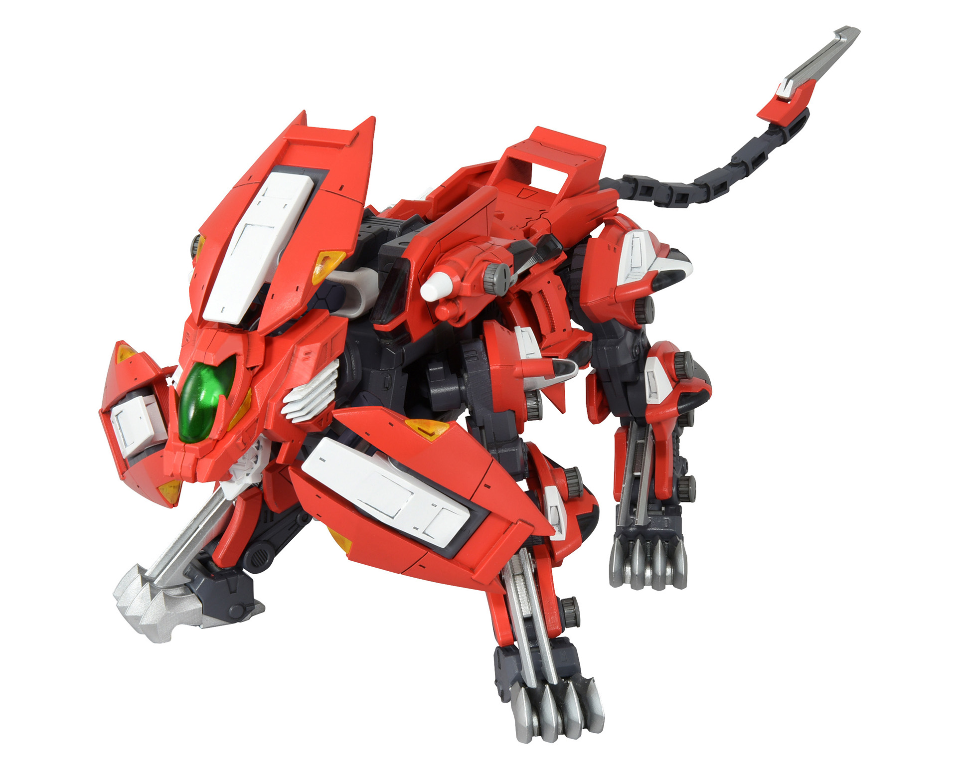 ゾイド」アクションプラキット「RMZ-007 トリニティライガー」が近日