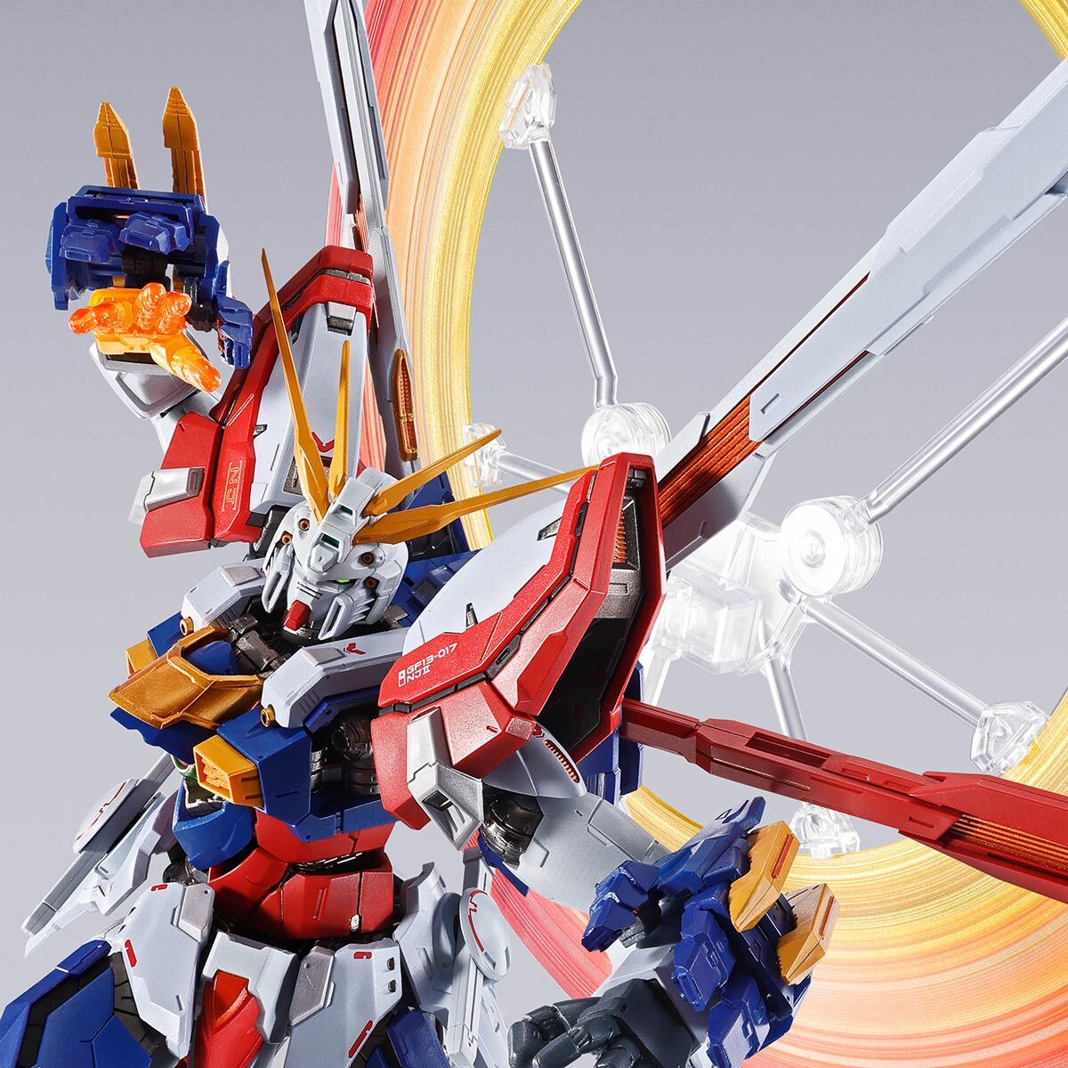 L BUILD ゴッドガンダム 2次発送分　3個セット METAL BUILD ゴッドガンダム＆ゴッドガンダム弐（セカンド）」3次発送