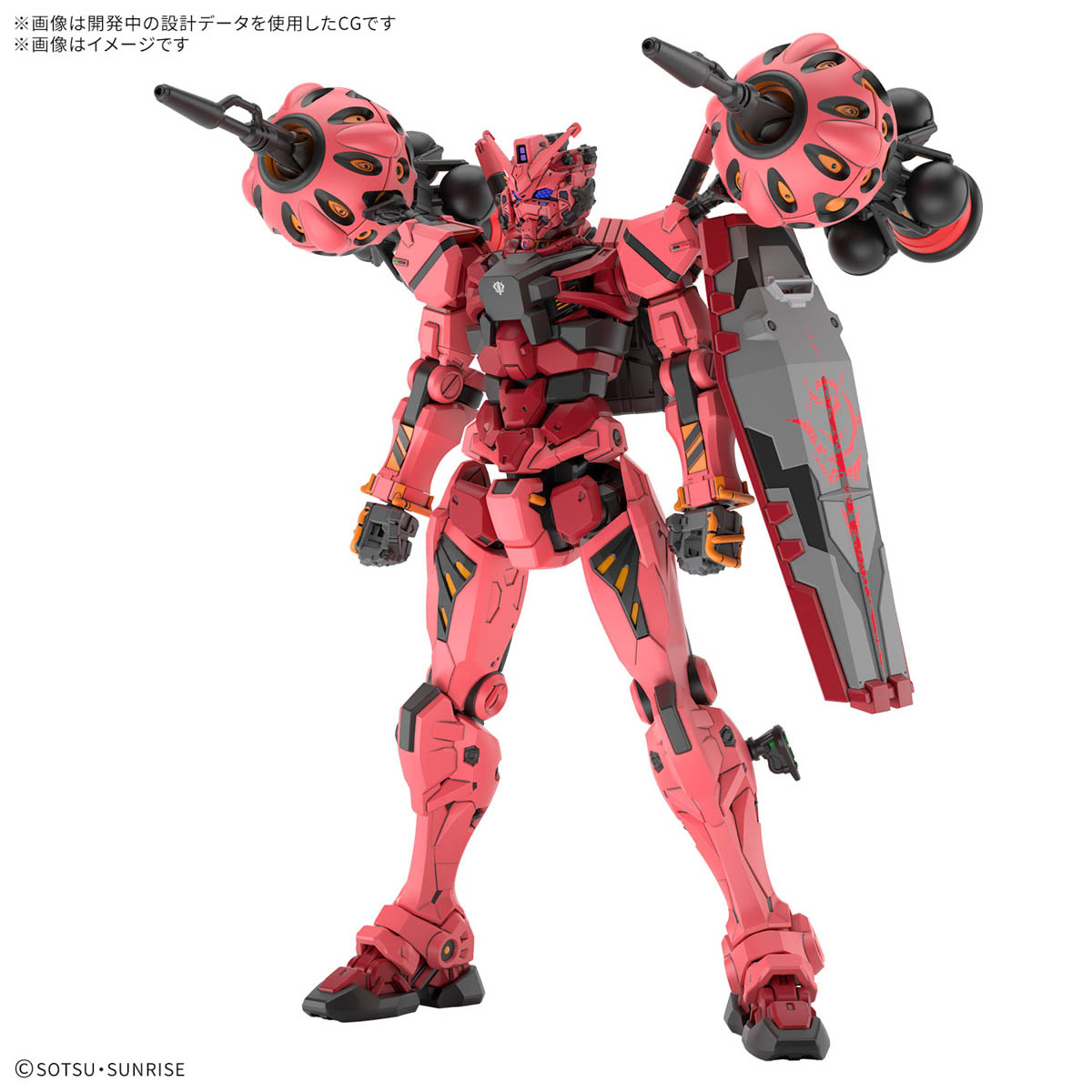 HG 1/144 赤いガンダム」が5月31日に発売決定。BANDAI SPIRITS、5月の