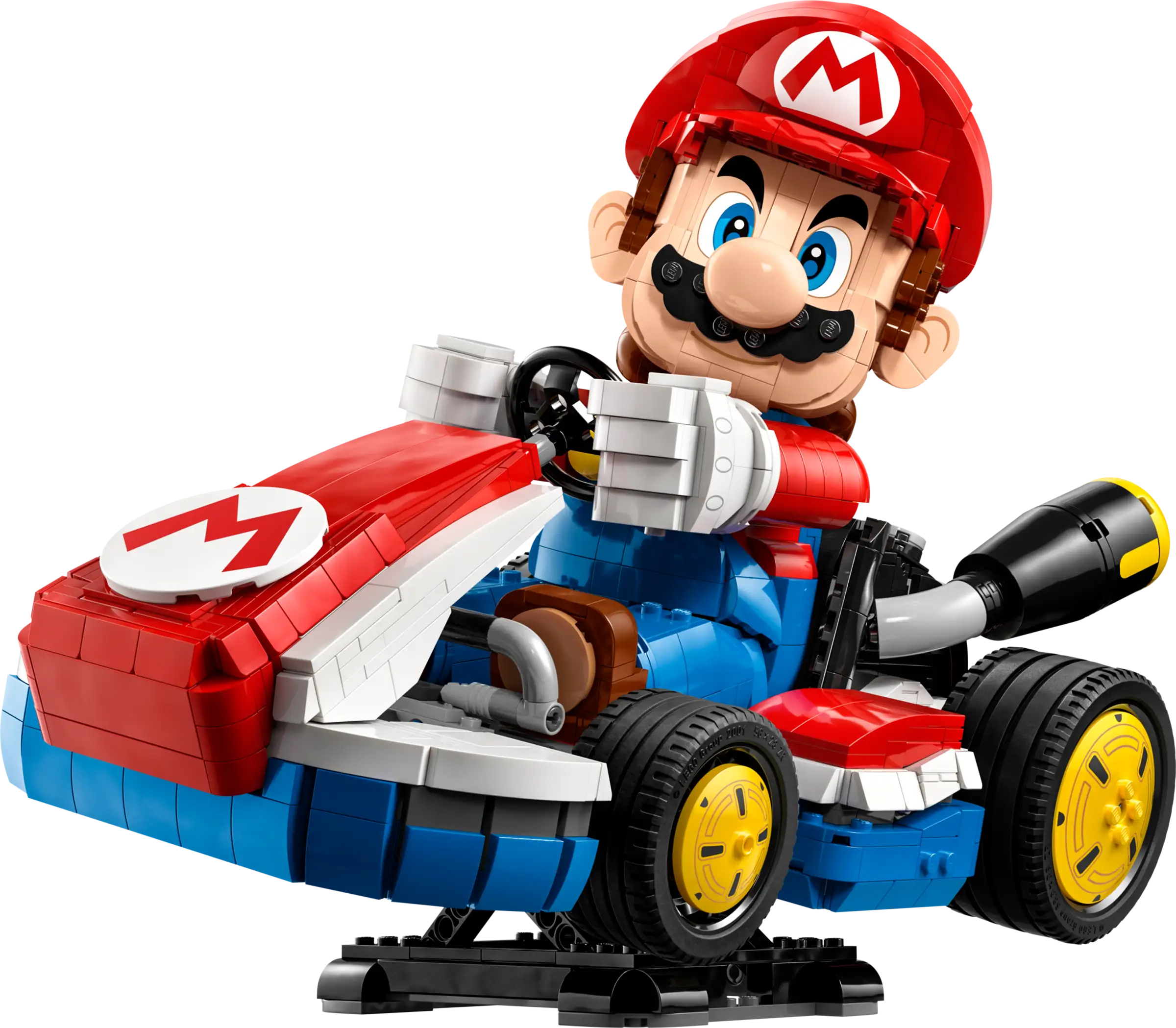 レゴのディスプレイ用組み立てモデル「レゴ スーパーマリオ マリオ 