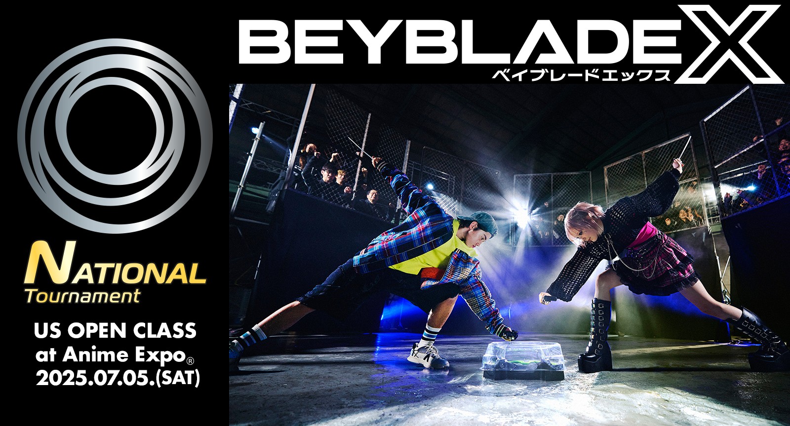 BEYBLADE X」世界大会のアメリカ予選、「BEYBLADE X National