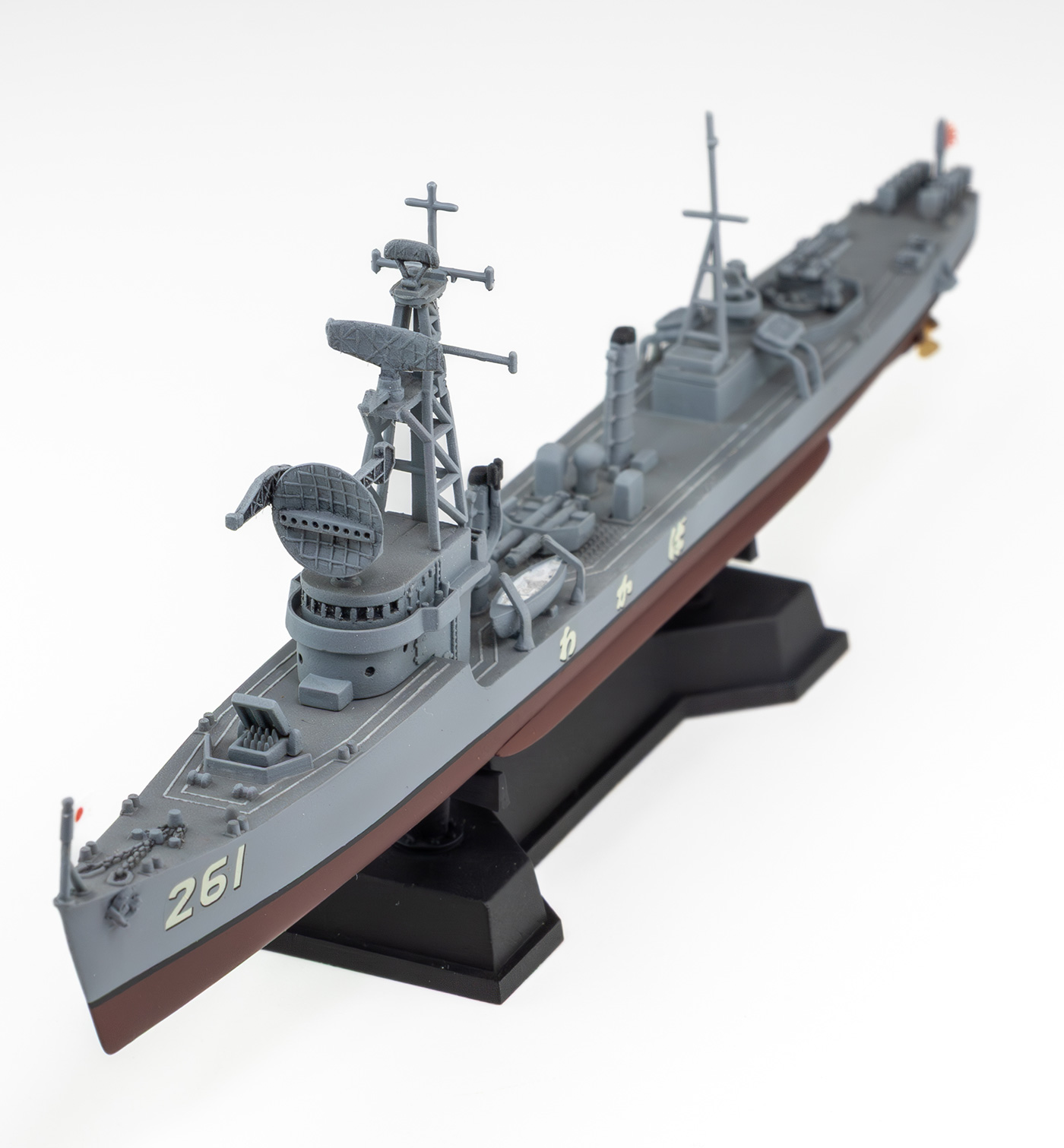 戦艦  クリスタル   自衛隊 ピットロード、プラモデル「SPJ04 1/700 海上自衛隊 護衛艦 DE-261
