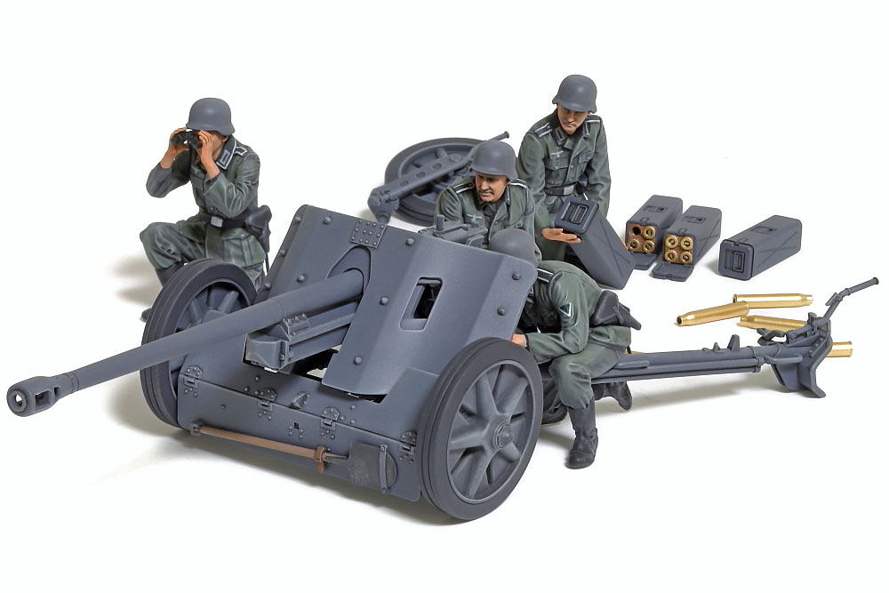 タミヤ、プラモデル「1/35 ドイツ 5cm対戦車砲 Pak38」の商品化が決定