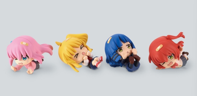 ぼっち・ざ・ろっく！」のガチャ「すってんころりんフィギュア」が9月