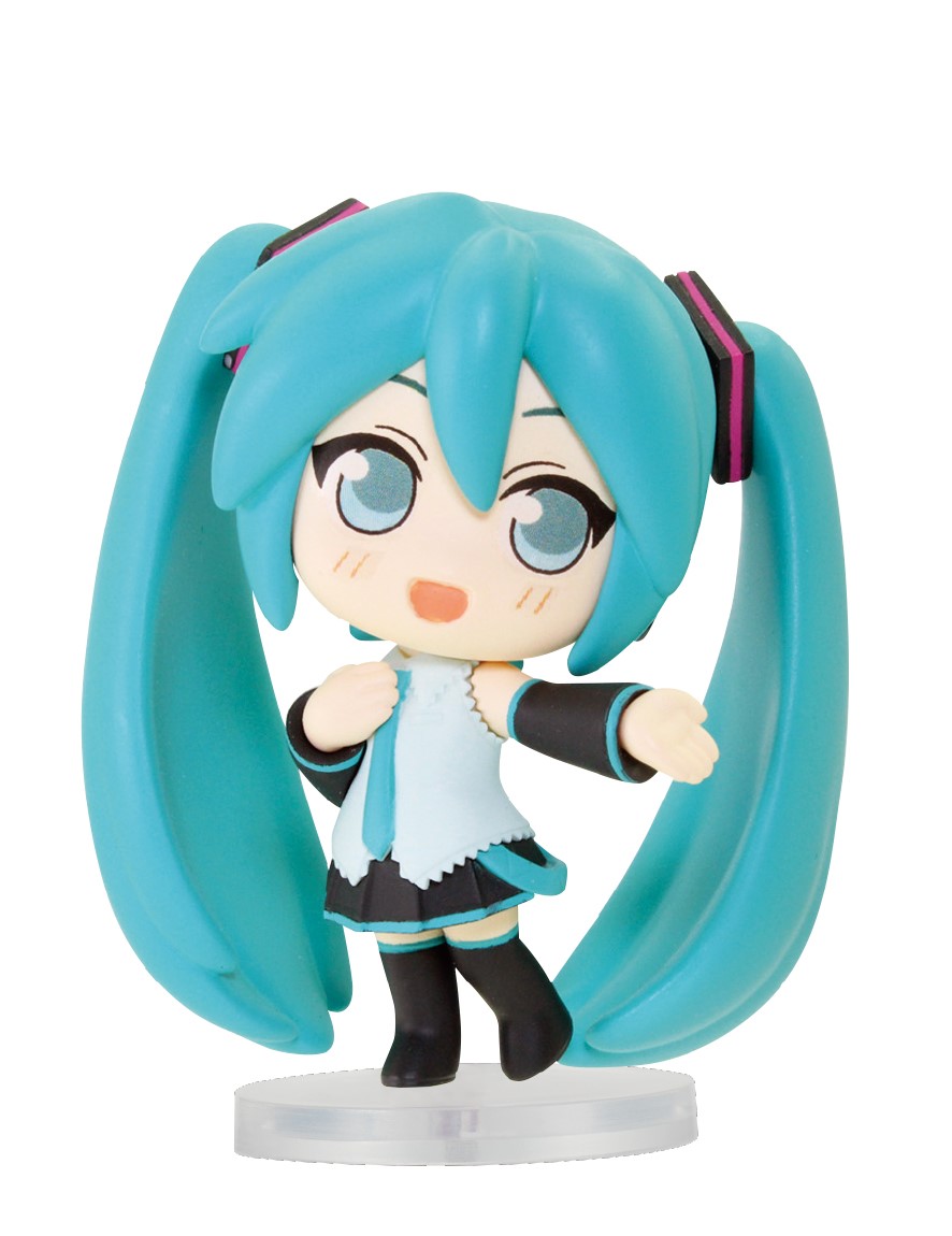 ふりむきポーズが可愛いガチャ「こっちむいてFig.初音ミク」9月中旬
