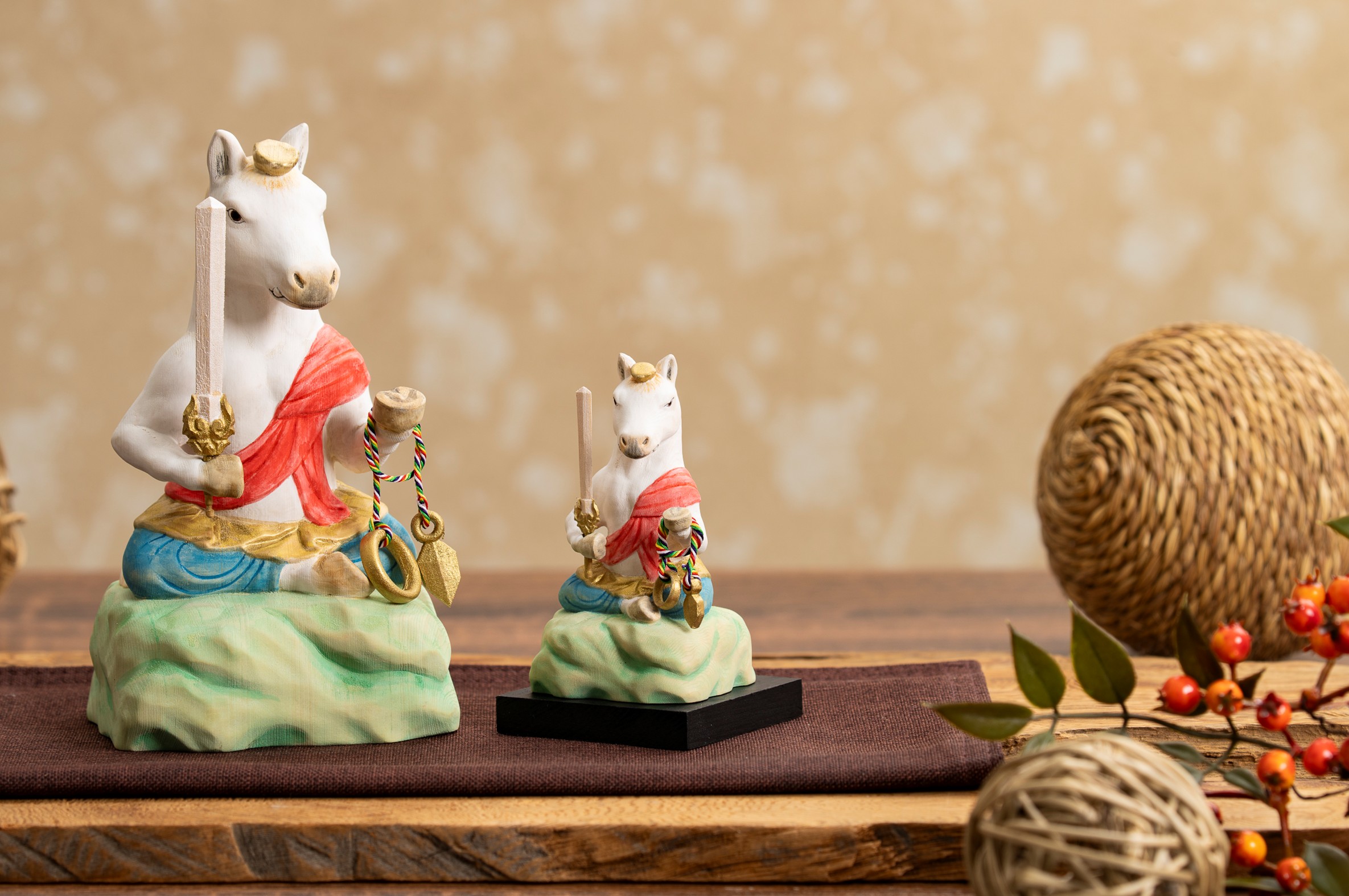 【非売品】正覚に就いて : 釈尊の仏教 2026年は午年。仏師が原型を彫った「厄除 午不動尊」8月20日から