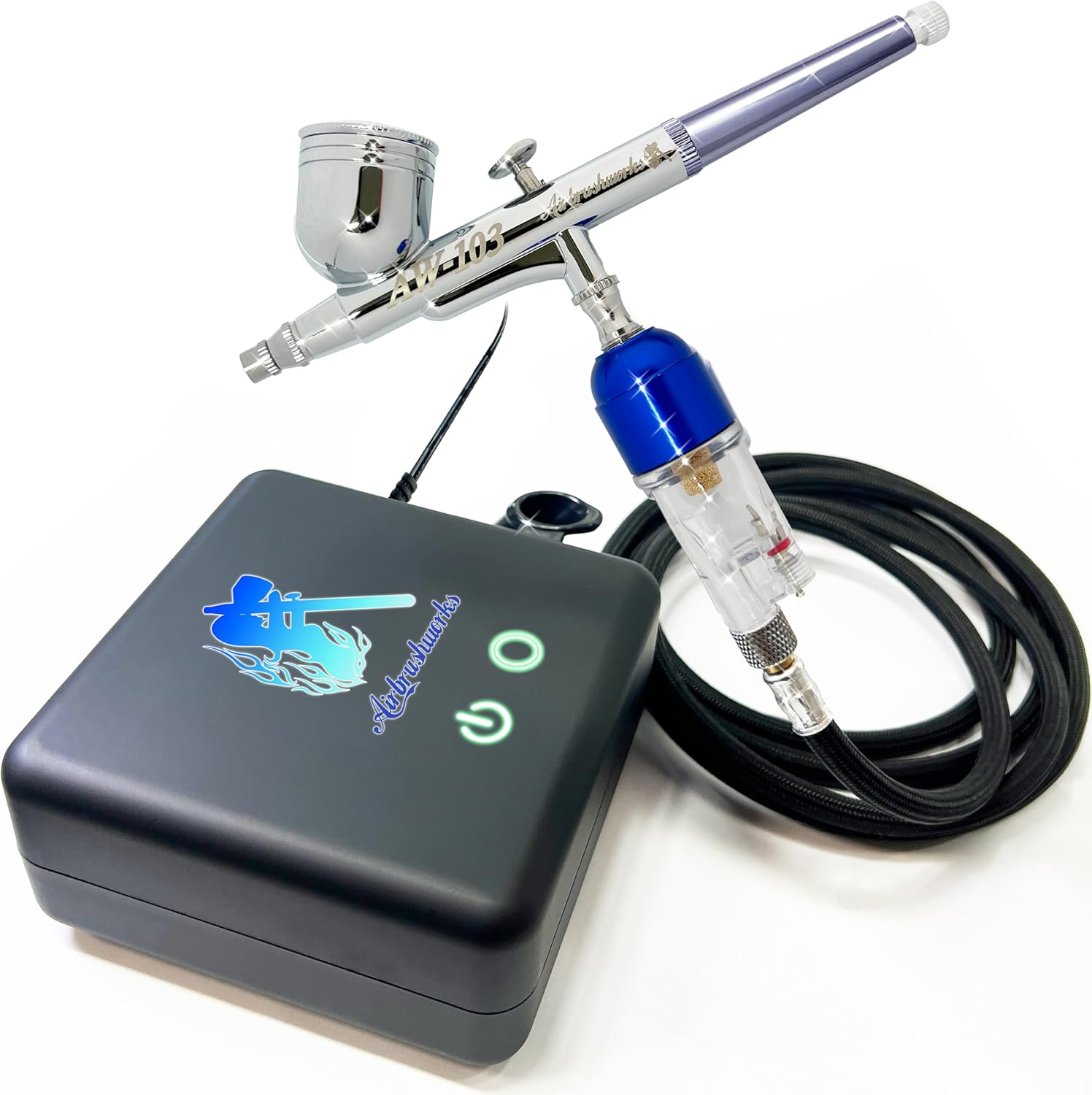 【値下げ中】プラモデル➕AIRTEX塗装ブース➕塗装エアーブラシ➕塗装用品セット AIRTEX（エアテックス） 【エアブラシセット】Airtex エアブラシワーク