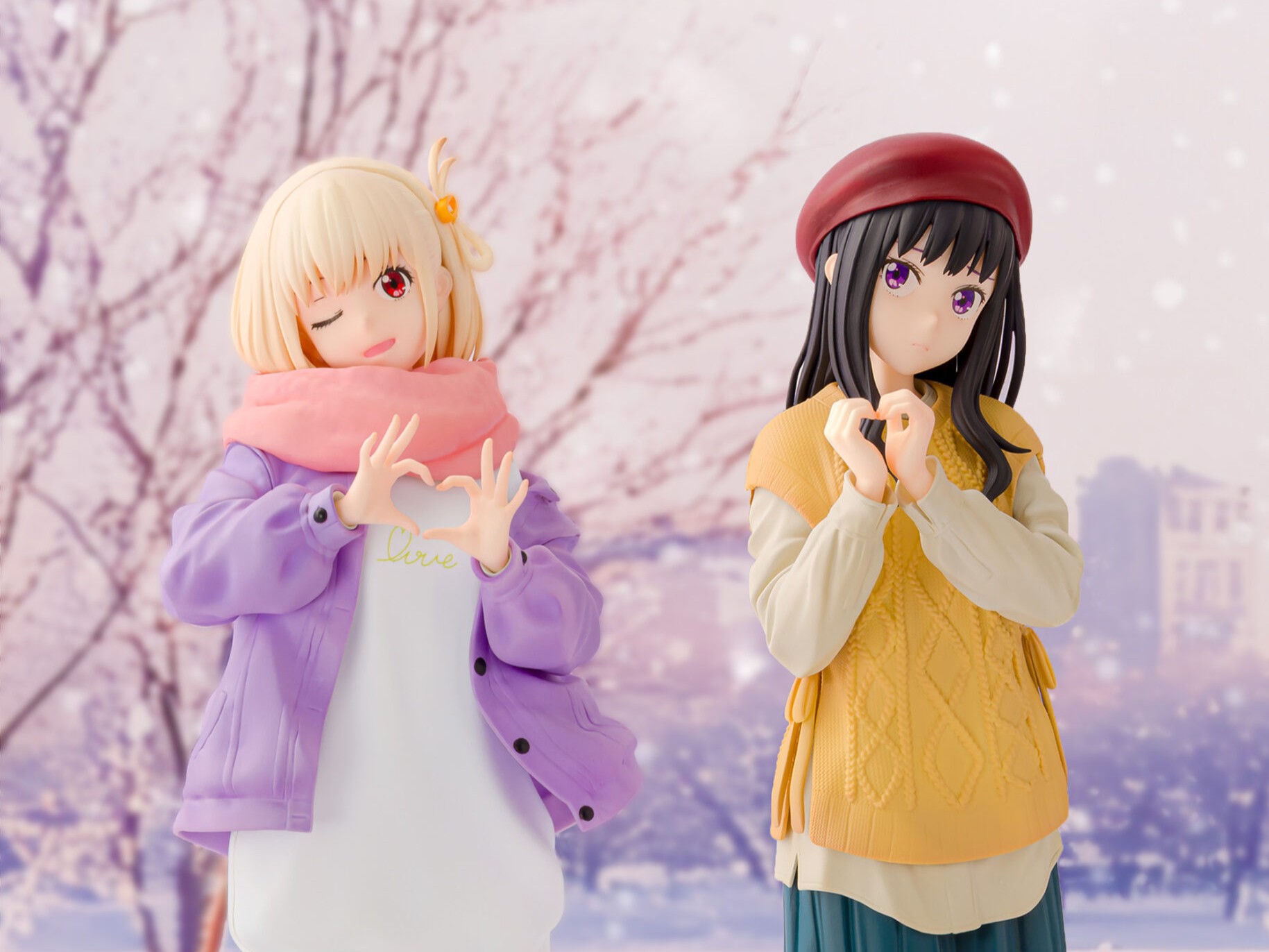 リコリス・リコイル」より冬服姿の錦木千束と井ノ上たきなが1/7