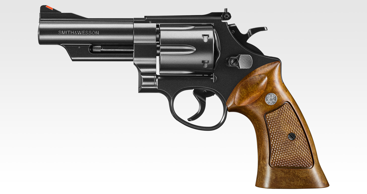 リボルバー(マグナム) ブラック 東京マルイ、BBエアーリボルバー「M29 .44マグナム 4インチ ブラック