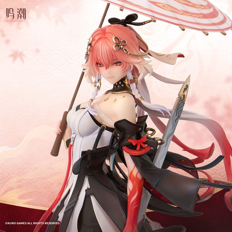 鳴潮」よりフィギュア「長離 振り返れば傘の向こうにVer.」が