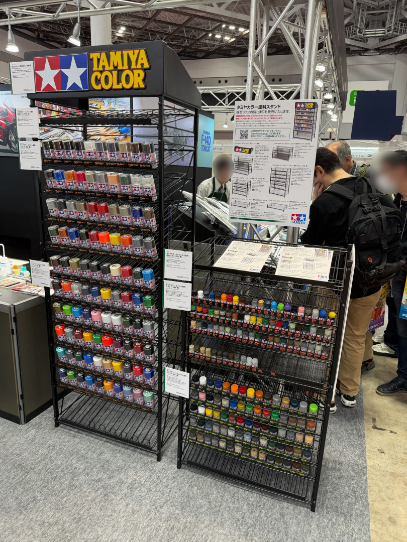 模型店用のタミヤ塗料陳列棚が一般販売決定！【#全日本模型ホビー