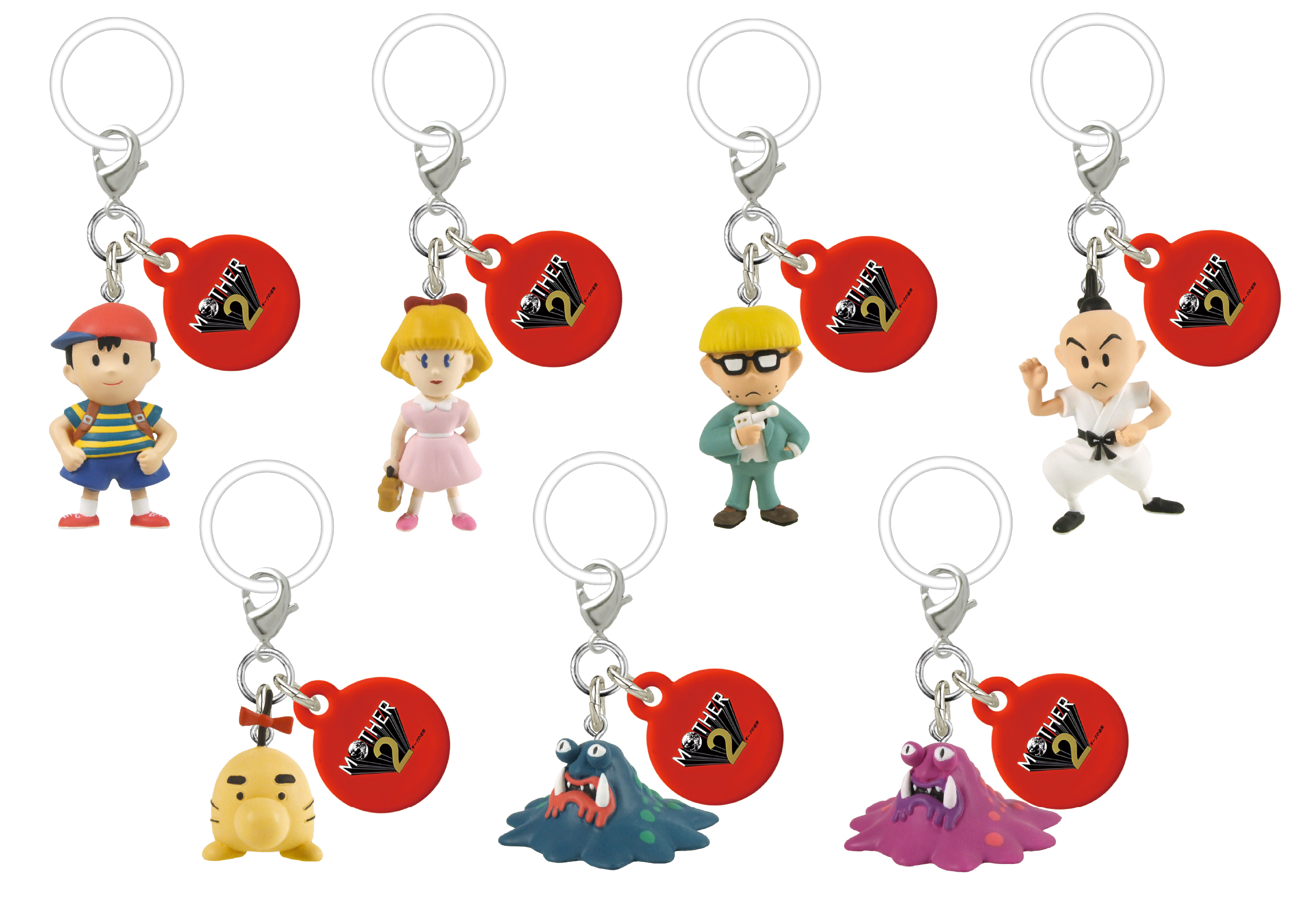 ガチャ「MOTHER2 チャームマスコット」12月に発売！どせいさんやネス