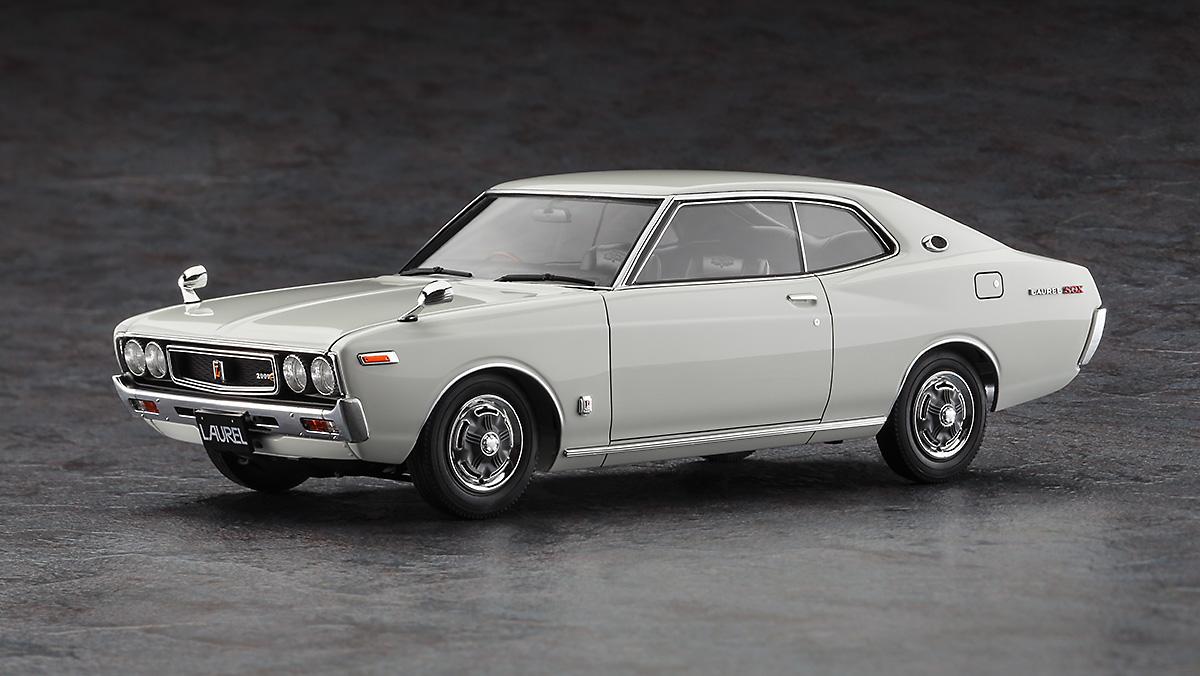 日産ローレルHT　シャコタン仕様 1/24 ハセガワ、プラモデル「ニッサン ローレル HT 2000SGX （KHC130） 後期