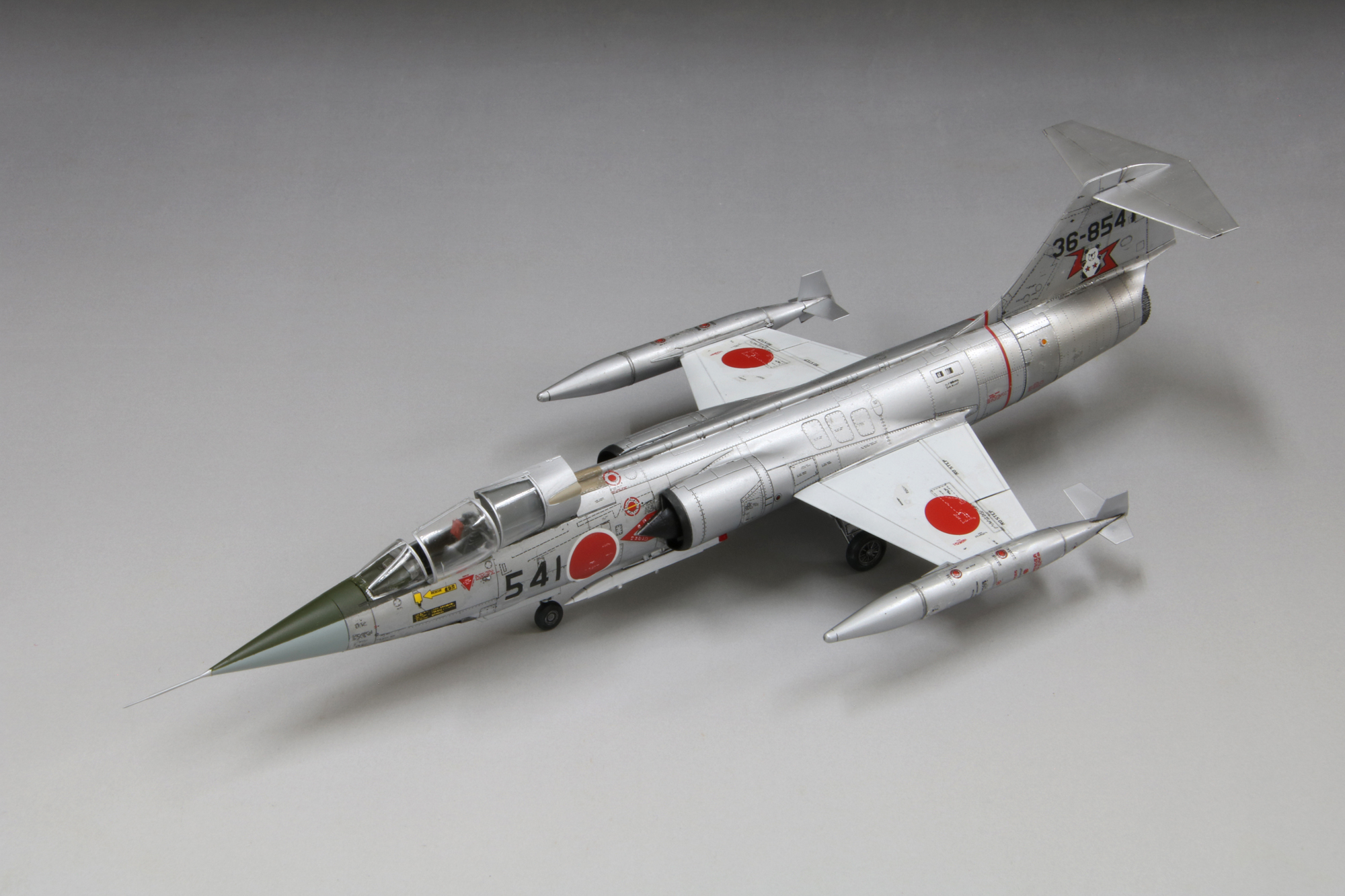 航空自衛隊　F-104J プラモデル ファインモールド、プラモデル「航空自衛隊 F-104J 戦闘機 “栄光