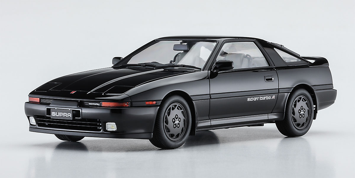 ハセガワ、プラモデル「トヨタ スープラ A70 3.0GTターボ A」再販分を