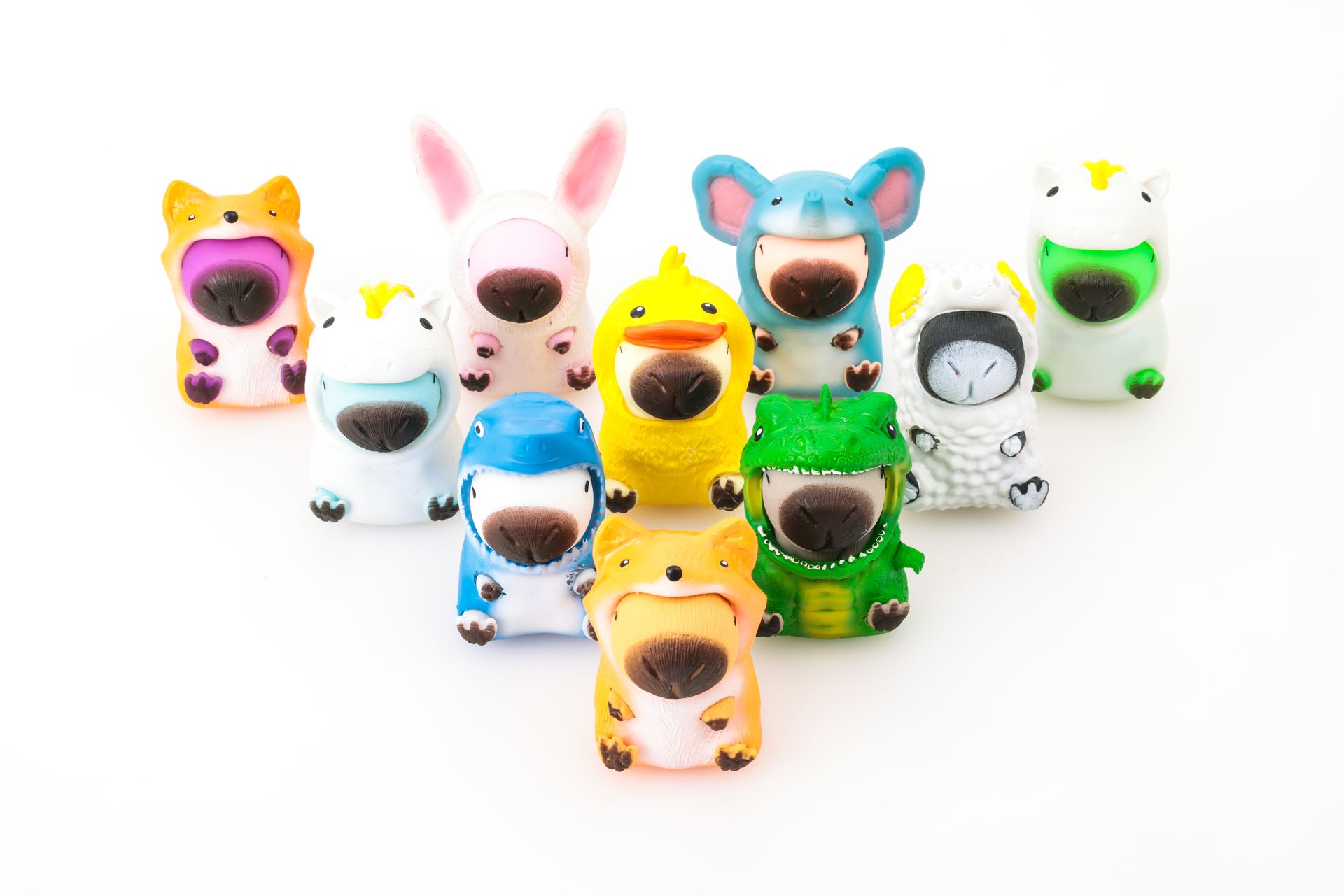 宝島社トイズよりフィギュア「ぽにょぽにょ! カピころのきせかえ