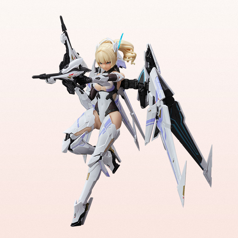MS GENERAL(将魂姫)×Mecha BREAK 矛隼　完成品 MS GENERALと「Mecha BREAK」のコラボキット「MS GENERAL×Mecha BREAK