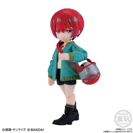 食玩「リンクトラベラーズ『機動戦士Gundam GQuuuuuuX』ノ世界 マチュ