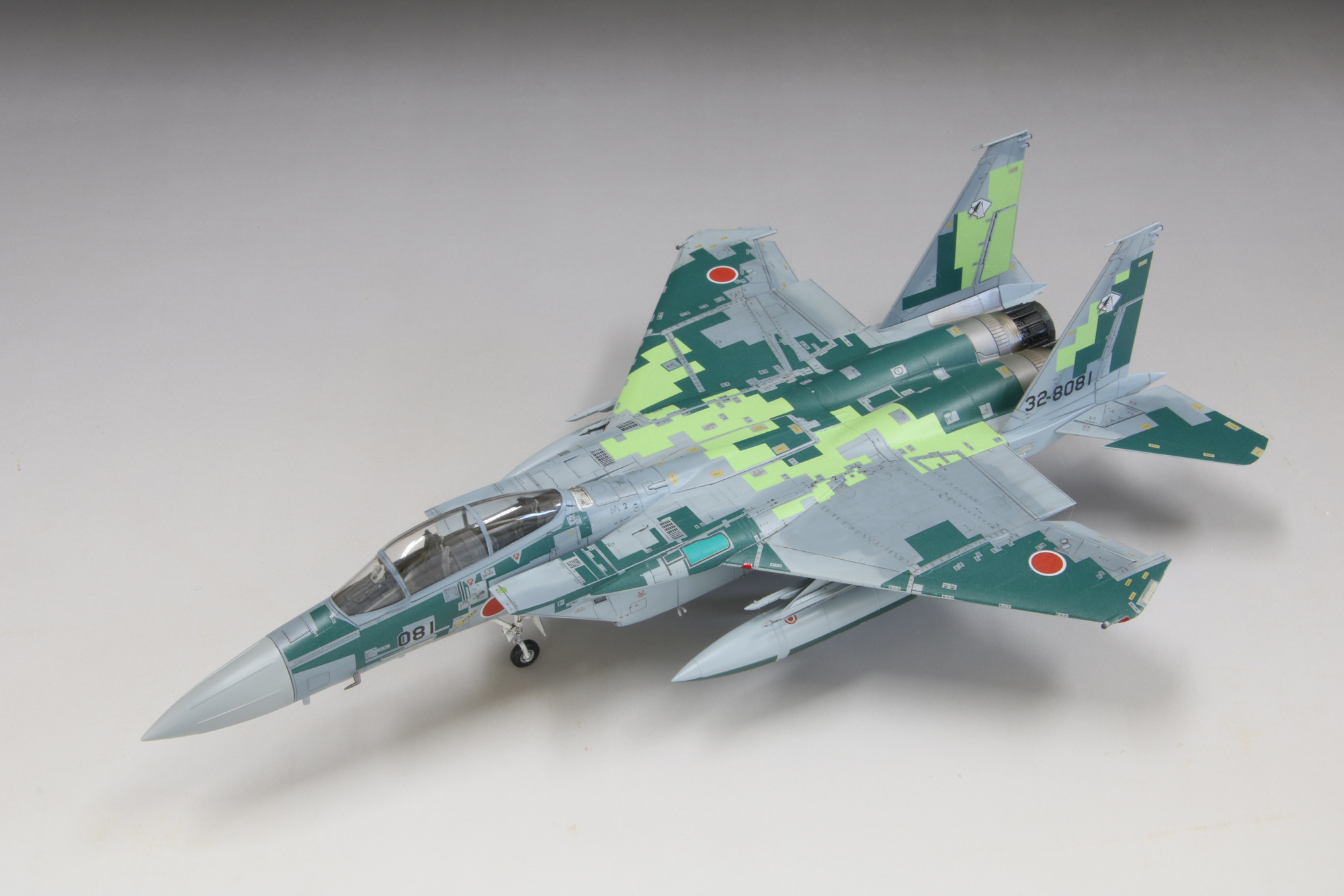 航空自衛隊　F-15J プラモデル ファインモールド、プラモデル「航空自衛隊 F-15DJ アグレッサー