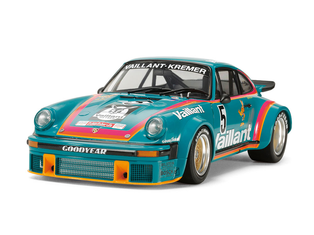 タミヤ、プラモデル「1/24 ポルシェ 934 ターボ RSR ヴァイラント」を3