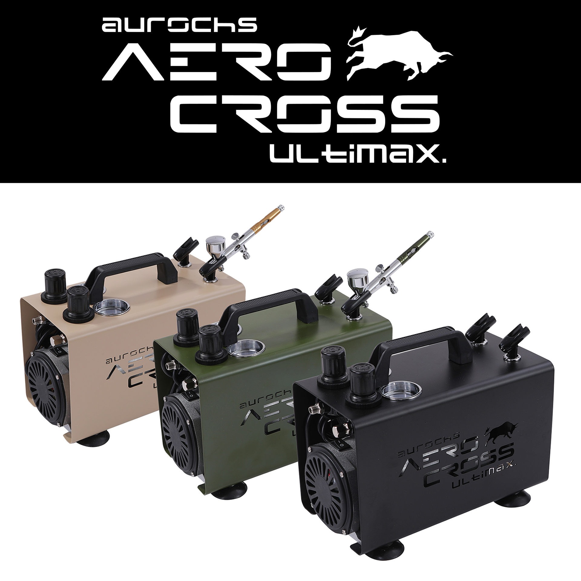 オーロックスのコンプレッサー「AERO CROSS ULTIMAX」発売。0.4MPa出力
