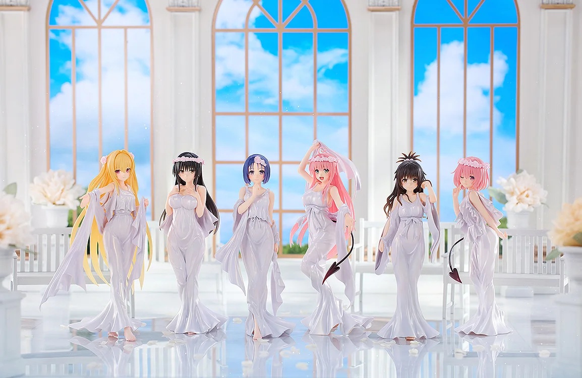 To LOVEる-とらぶる-ダークネス」より純白のドレスを纏ったララたち6人