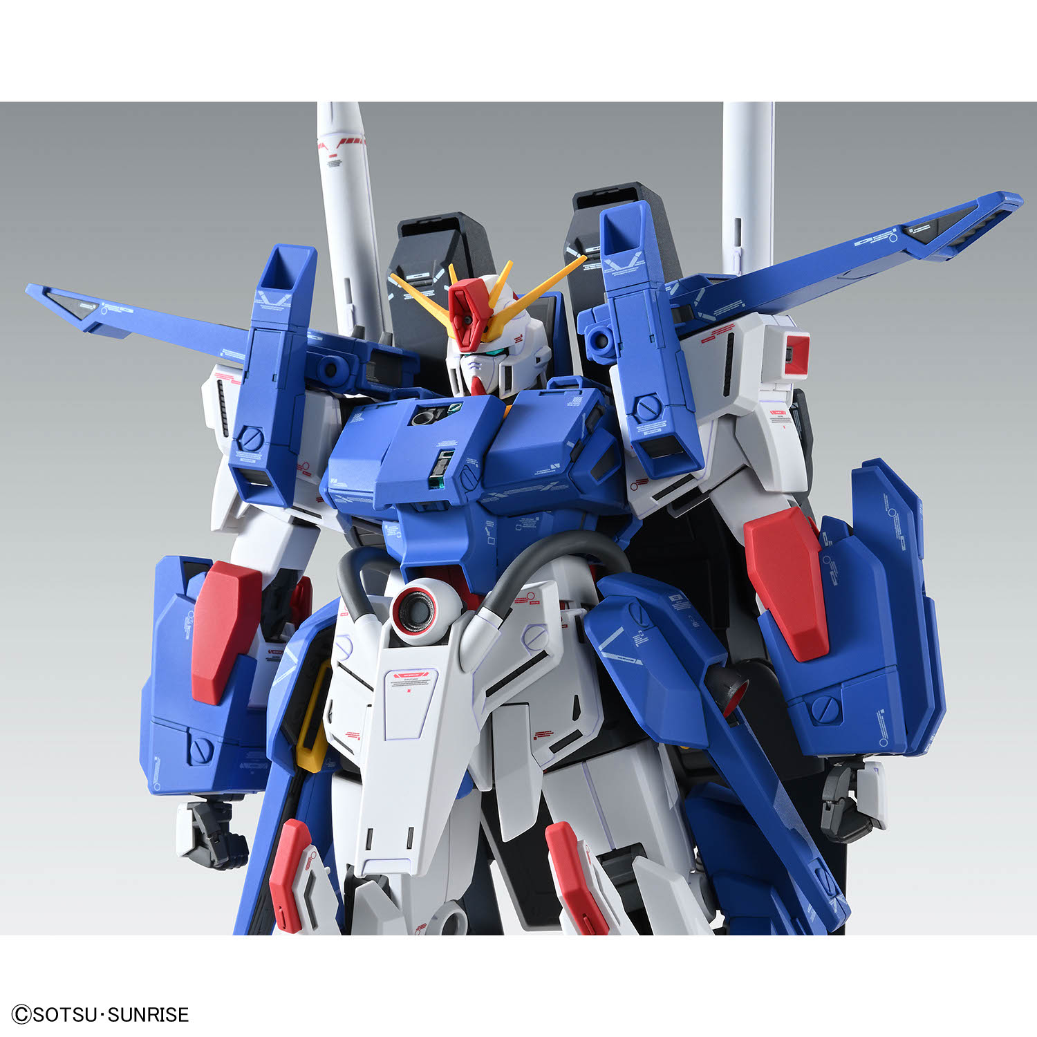 機動戦士ガンダムZZ」よりガンプラ「MG 1/100 フルアーマーZZガンダム