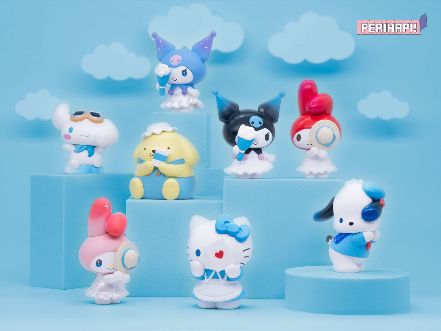 BOX入りフィギュア「PERIHAPI！ Hide & Seek かくれんぼ Hello Kitty