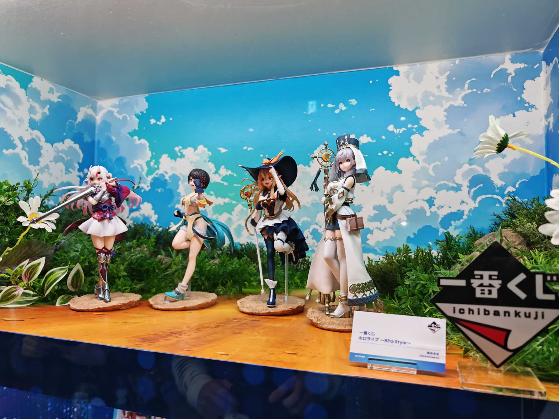 一番くじ ホロライブ ～RPG Style～」のフィギュア彩色見本が公開