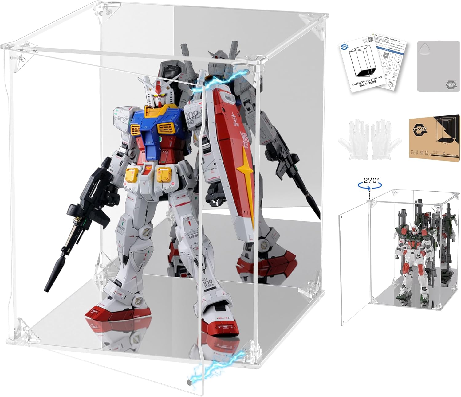 Amazonセール】サイズが選べるアクリルフィギュアケースがお買い得