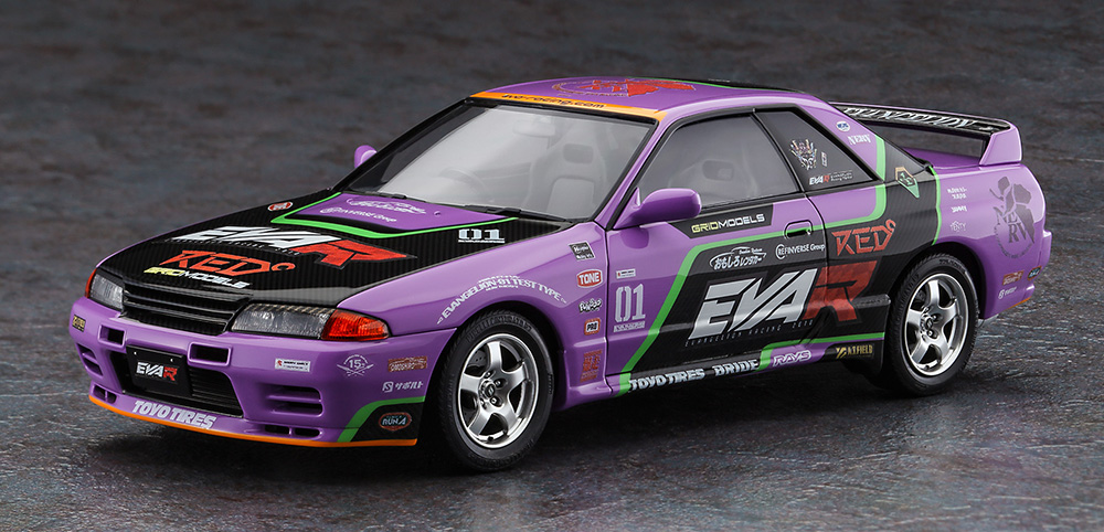 ハセガワ、東京タワーで展示された「エヴァRT初号機スカイライン R32