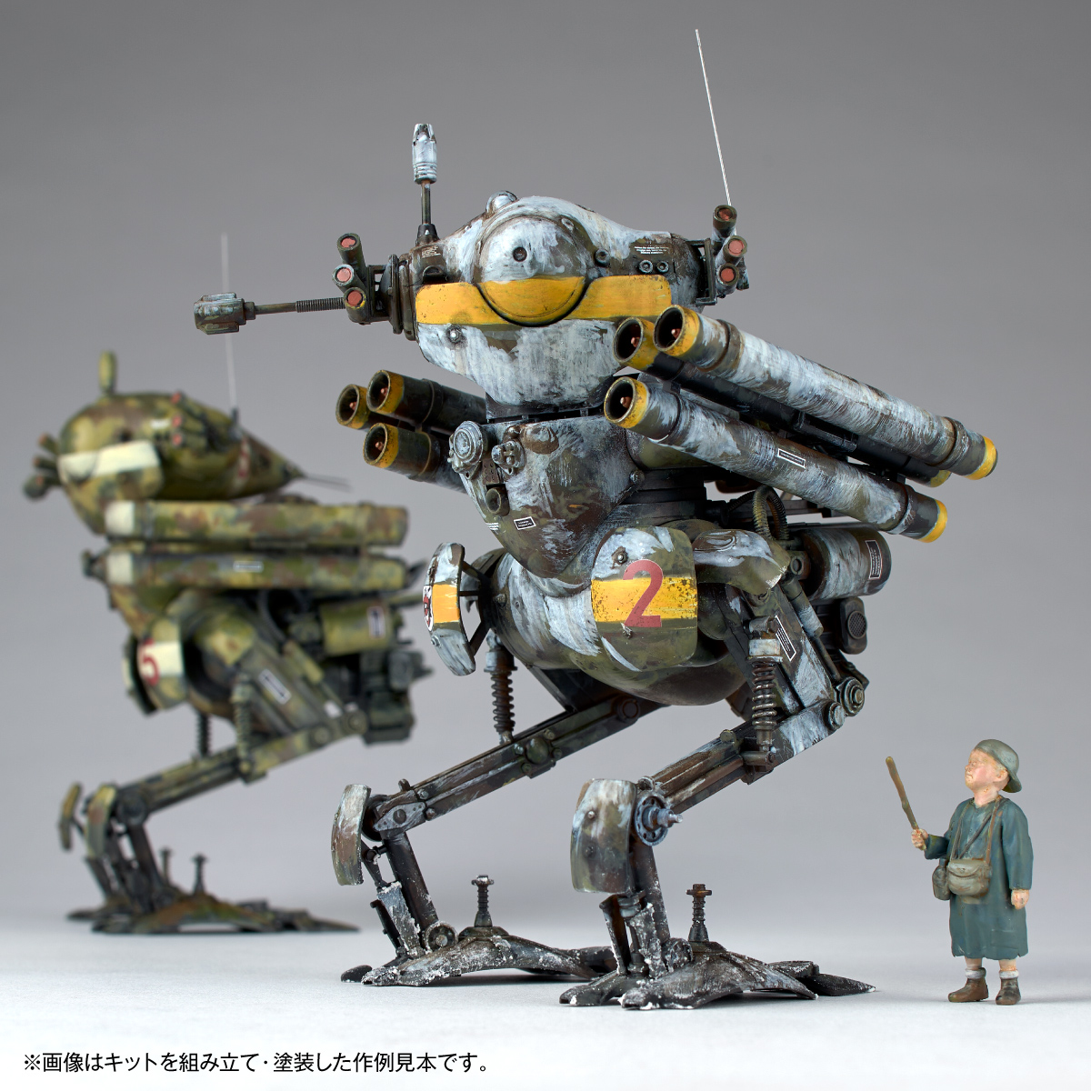 海洋堂、「ARTPLA マシーネンクリーガー 陸戦ガンス（2機セット