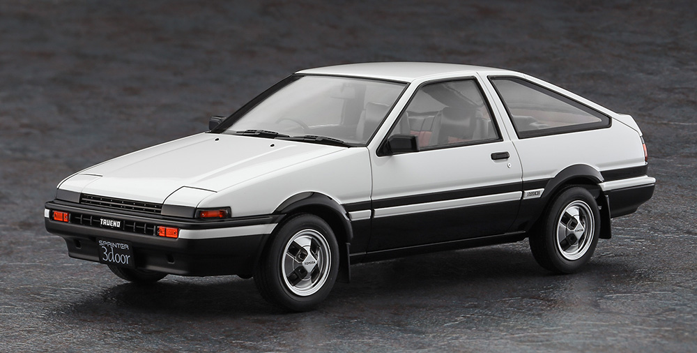 プラモデル「トヨタ スプリンター トレノ AE86」発売