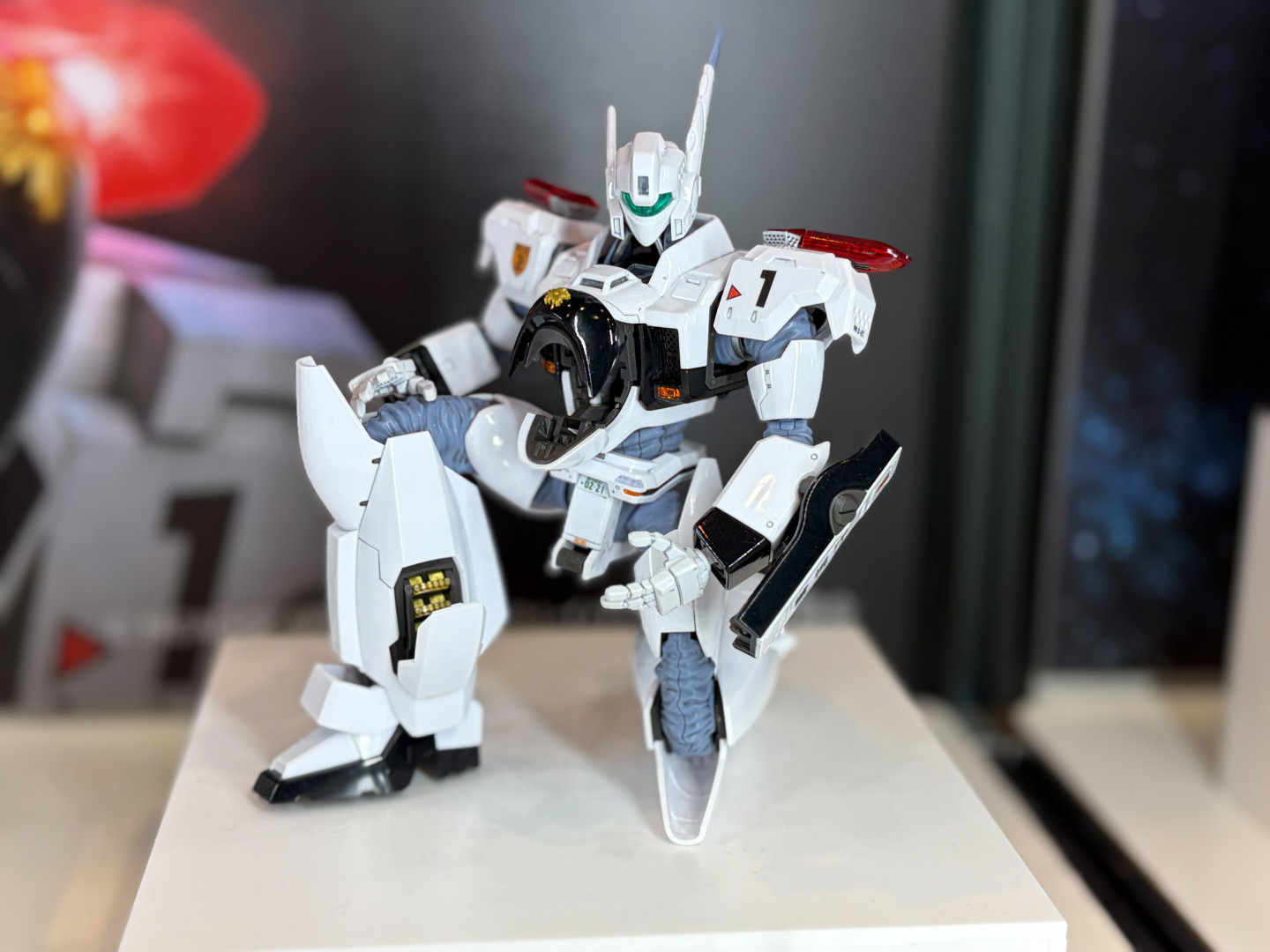 機動警察パトレイバー EZY」より「RG 1/48 AV-98Plus 」が展示