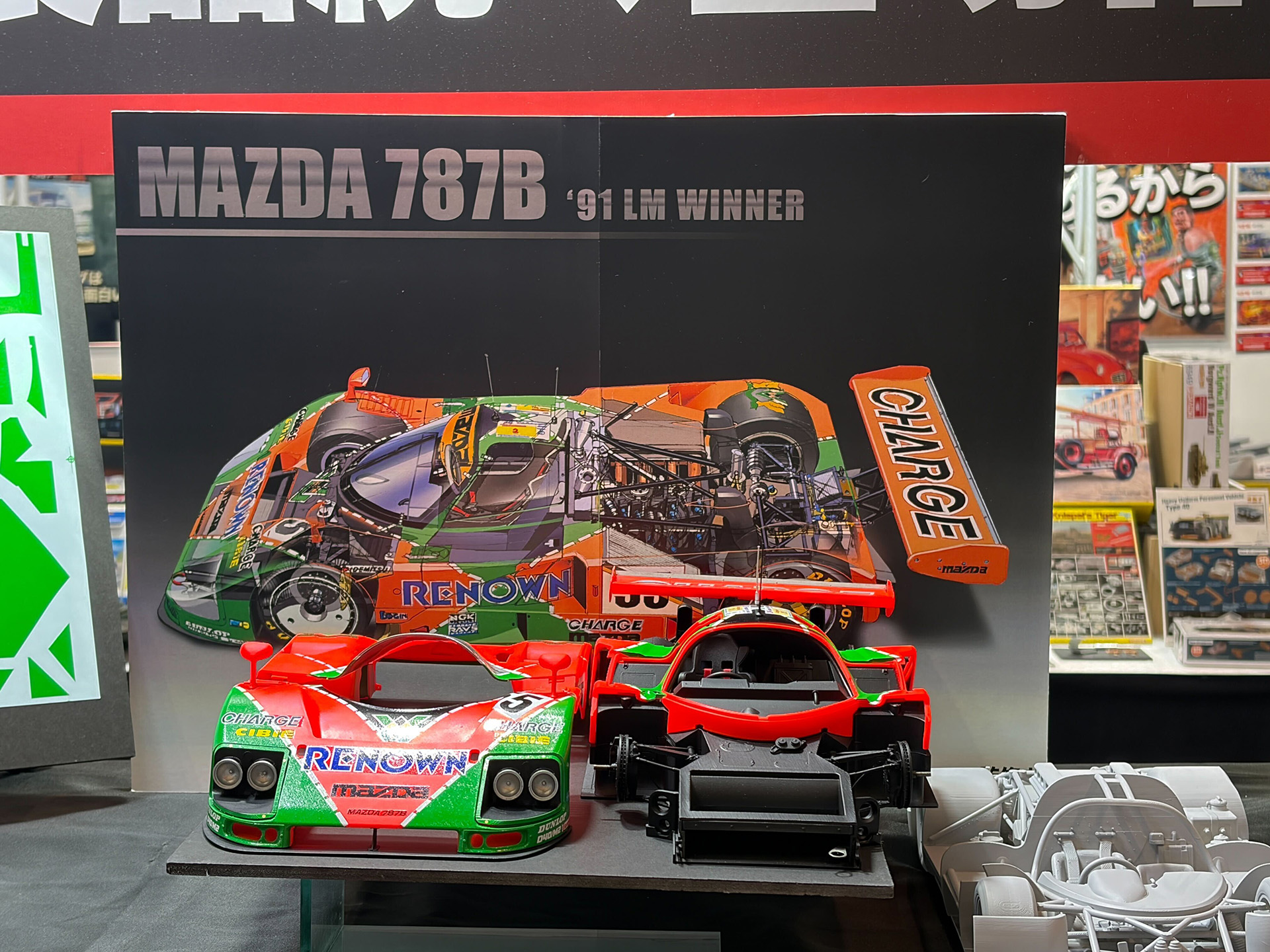 プラッツ、「1/12 マツダ787B 1991 ル・マン24時間レース ウィナー