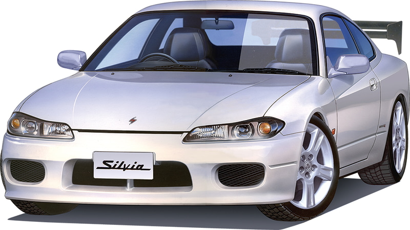 フジミ模型、プラモデル「1/24 ID340 ニッサン シルビア スペックR