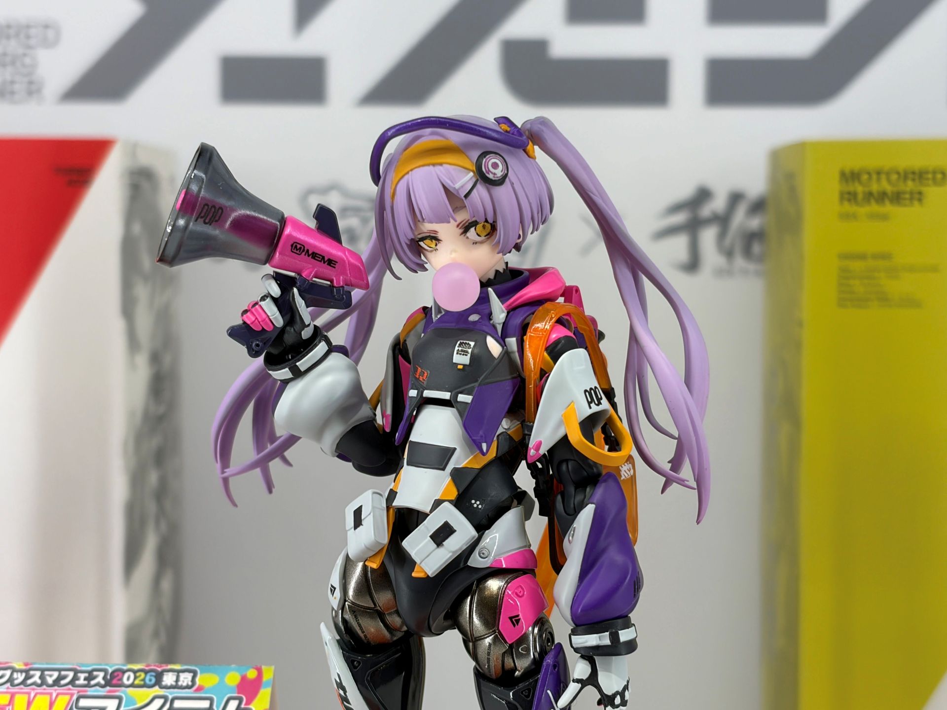 くるすおーくしょんMITE デザイン 少女発動機 MOTORED CYBORG RUNNER」より「SSX-155c “POP TRACKER”」が