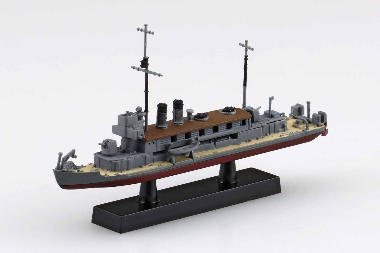 アオシマ、1/700フルハル「日本海軍 砲艦 勢多」など11月発売の艦船