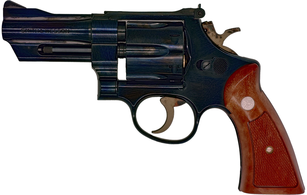 モデルガン　S.&W.357 MAGNUM タナカ、.357マグナム弾を使用できる「S&W M27」のモデルガンを6月中旬