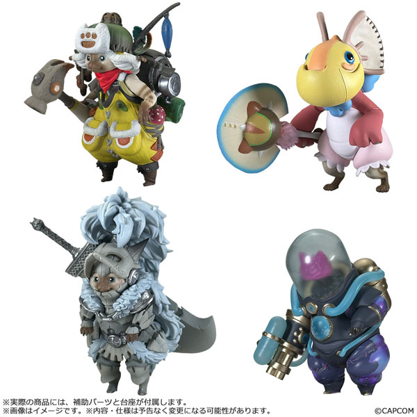モンハンワイルズ」のオトモアイルーがフィギュア化。「クックネコ